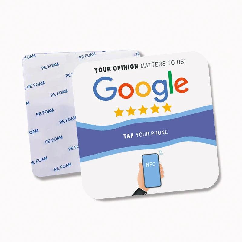 PVC Social Meida Review Plate - Google & 10 Platforms - GRC Stroe