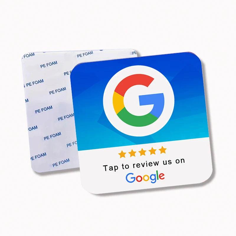 PVC Social Meida Review Plate - Google & 10 Platforms - GRC Stroe