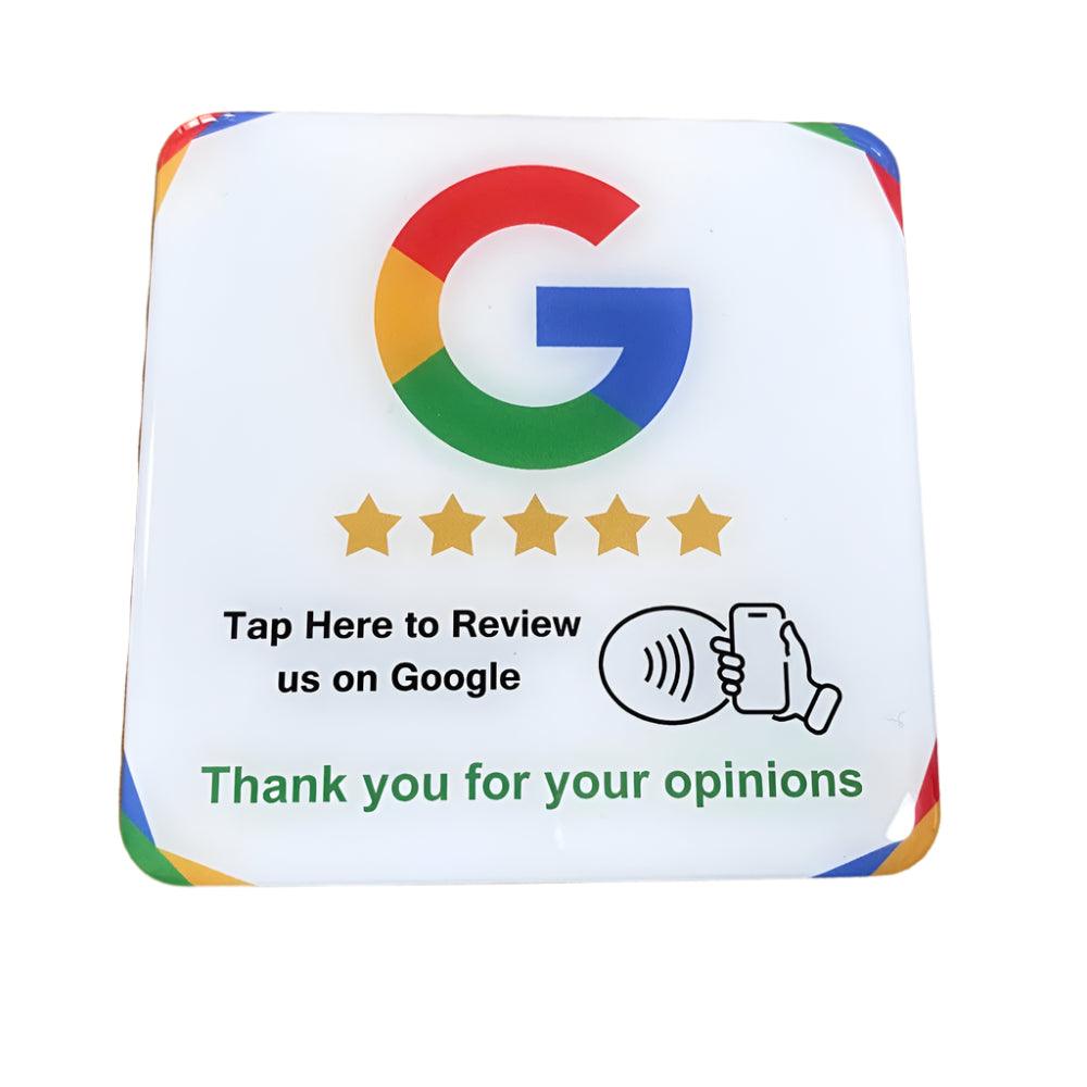 Acrylic Google Review Plates - 3 Styles & Adhesive - GRC Stroe