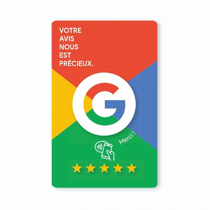 Google Review Card - English, French, Italian - GRC Stroe