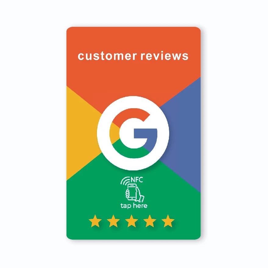 Google Review Card - English, French, Italian - GRC Stroe