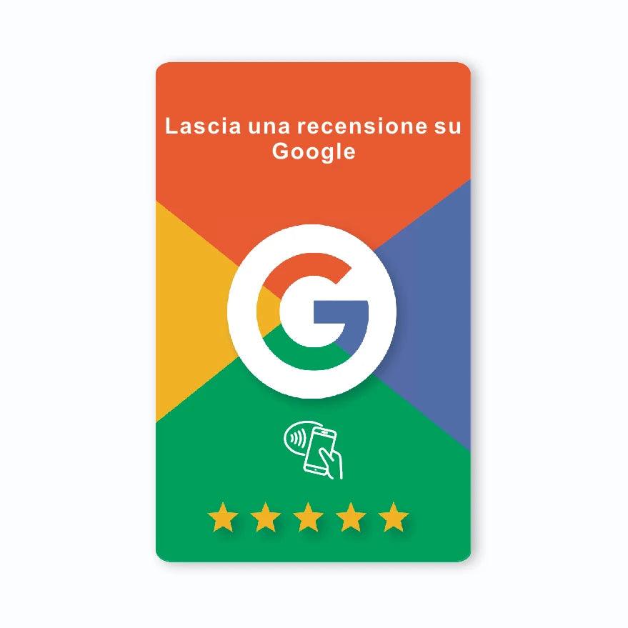 Google Review Card - English, French, Italian - GRC Stroe