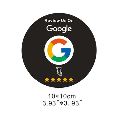 NFC Google Review Card - 6 Colors - GRC Stroe