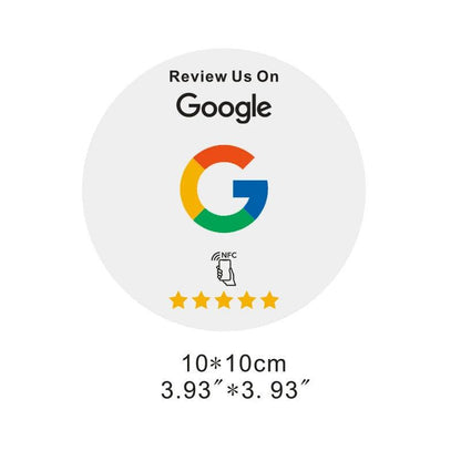 NFC Google Review Card - 6 Colors - GRC Stroe