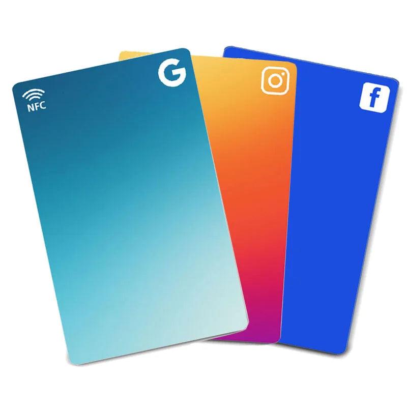 Social Media Review Card - Minimalist Design, 4 Platforms - GRC Stroe