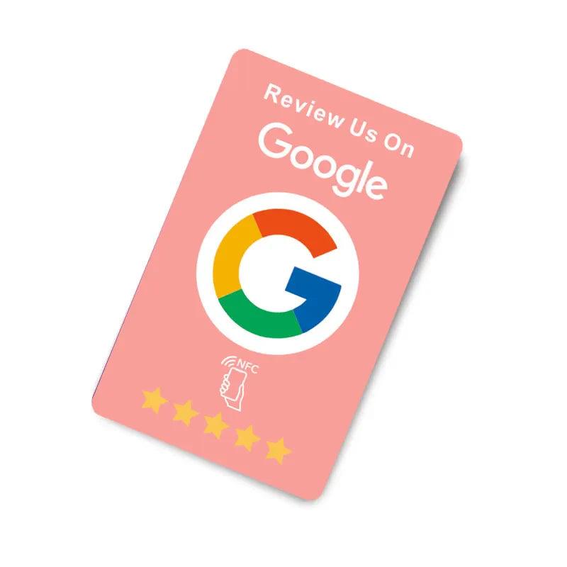 Google Review Card - 7 Colors, Adhesive - GRC Stroe