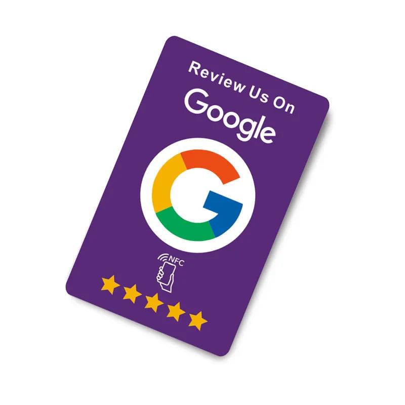 Google Review Card - 7 Colors, Adhesive - GRC Stroe